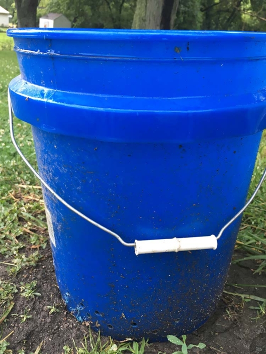 DIY Rock Bucket Rusty Fox Farm